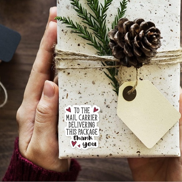 50 Funny Fragile and TY Mail Carrier Stickers - Picture 6 of 10